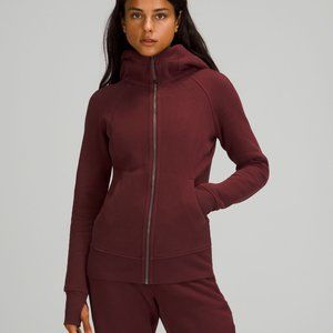 Lululemon Scuba Hoodie *Light Cotton Fleece Size 6 Color Red Merlot
